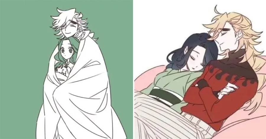 #鬼滅之刃：如果童磨要是少吃那一頓夜宵，估計老婆和兒子都擁有了吧~