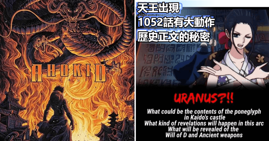 海賊王1052話阿拉伯情報：天王現身，驚現歷史正文的秘密，光月時的預言又成真了