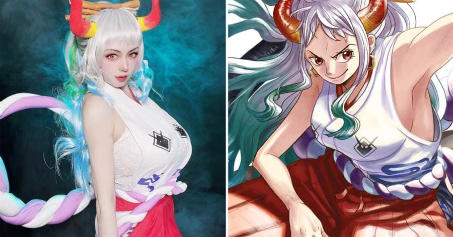 海賊王cos：6個不同版本「大和」！圖1身材無敵，圖6無人能超越