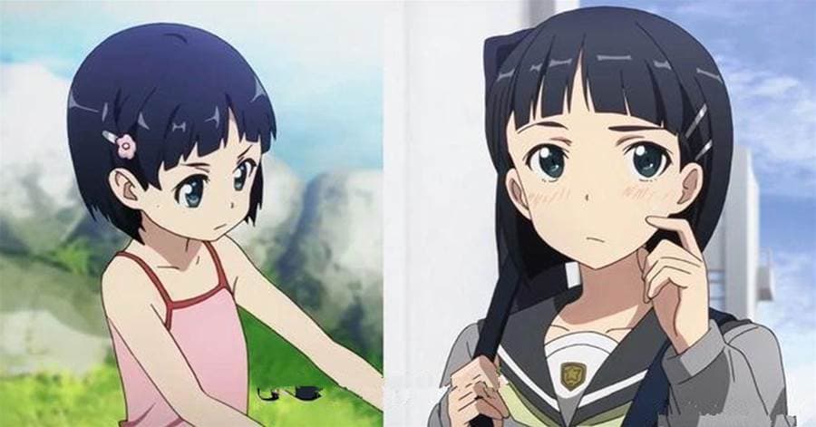 刀劍神域：女主們小時候和長大後對比，變化最大的竟然是亞絲娜！