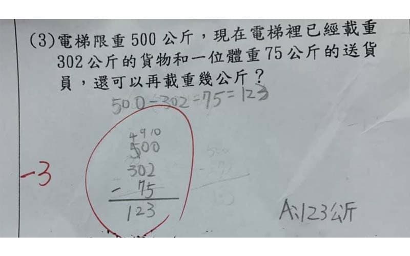 「到底哪裡錯,求解?」媽媽崩潰:要重讀小學了嗎?