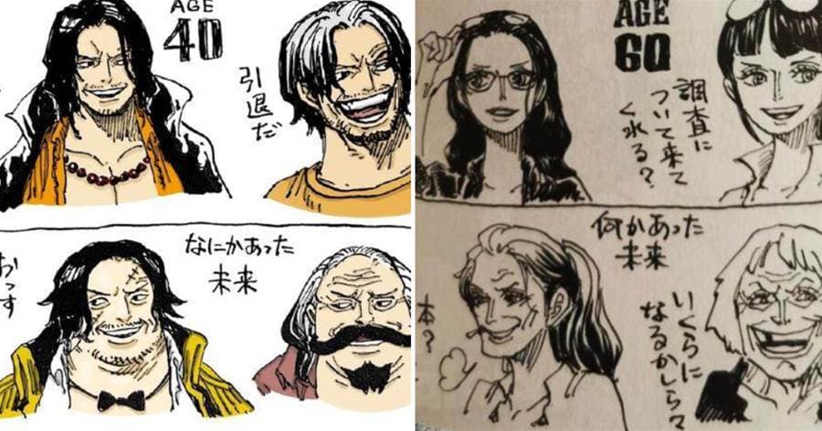 #海賊王SBS:問答更新~羅賓中老年形象公開,凱多武器擬人化,是個肌肉老頭