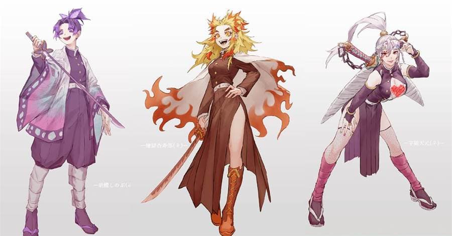 鬼滅之刃:九柱遭遇「性轉」,天元大人要打馬賽克,大哥超級開心